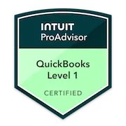 QuickBooks Online Level 1 Certificate for Cacioppo Bookkeeping services in Gainesville, FL